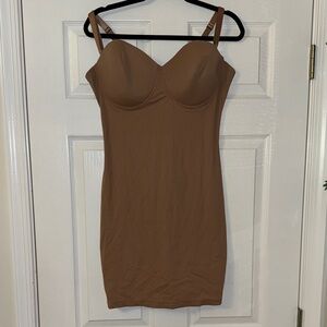 Sculpting Slip Dress shape wear with Built in Bra
